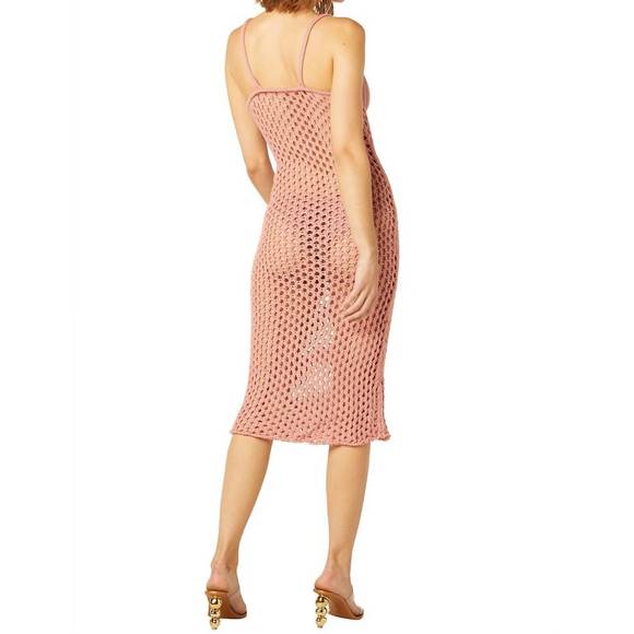 NEW MISA LOS ANGELES ursula slip in rose - Picture 3 of 4